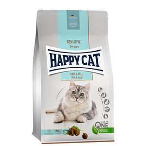 Happy Cat – Sensitive Droogvoer Kat – 4kg – Kattenbrokken – Huid & Vacht – Adult