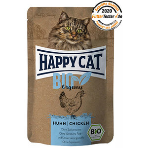 Happy Cat - Biologisch kattenvoer - All meat kip - 85 gram