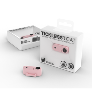 Tickless - ultrasone geluid - vlooienverwijderaar - elektrisch - roze