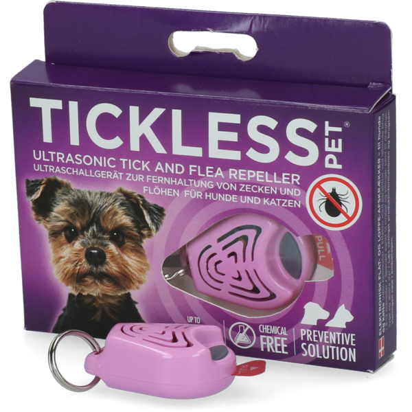 Tickless Pet Zwart tot 12 maanden bescherming