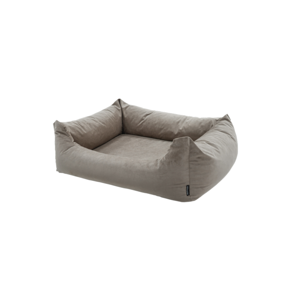 Madison Velours Cat Bed Taupe S