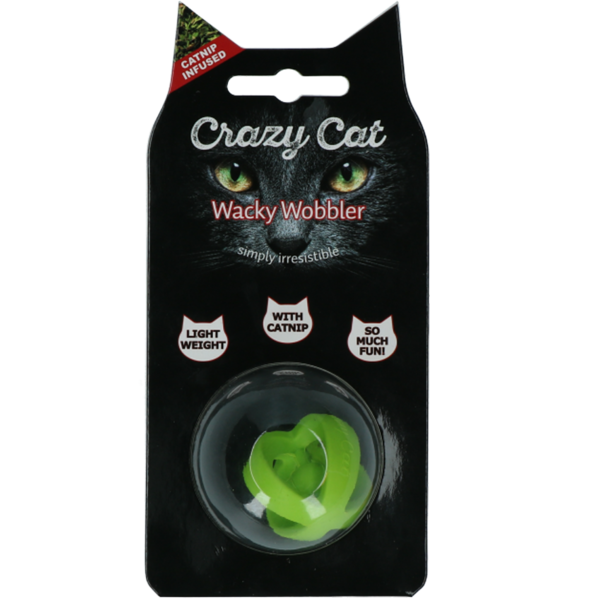 Crazy Cat Crazy Cat Wacky Wobbler Groen