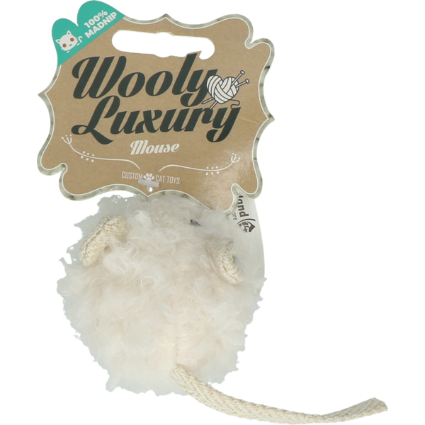 Wooly Luxury Wooly Luxury Muis Wit