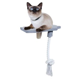 AFP - Krabpaal voor katten - Skywalk - Step-In Platform met touw voor aan de muur - 30x26x50 cm