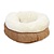 AFP AFP - Kattenmand - Lambswool Donut Bed - 45 x 45 x 25 cm - Beige