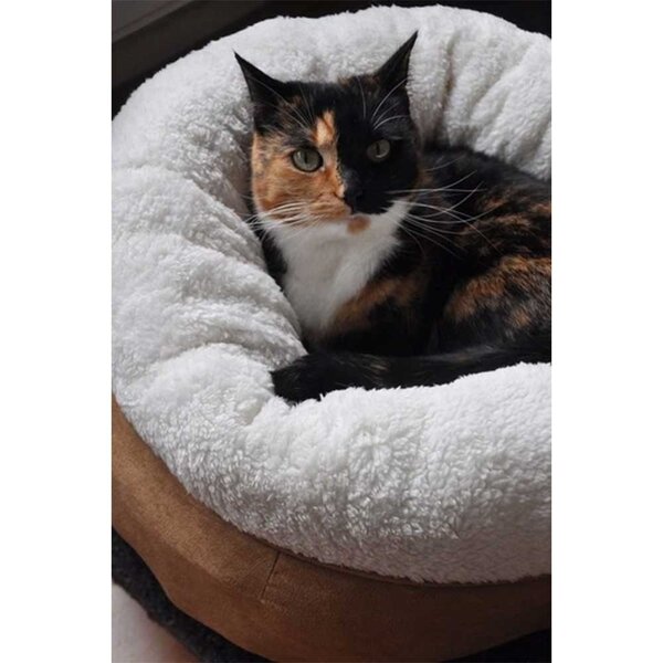 AFP AFP - Kattenmand -  Lambswool Donut Bed - 45 x 45 x 25 cm - Grijs