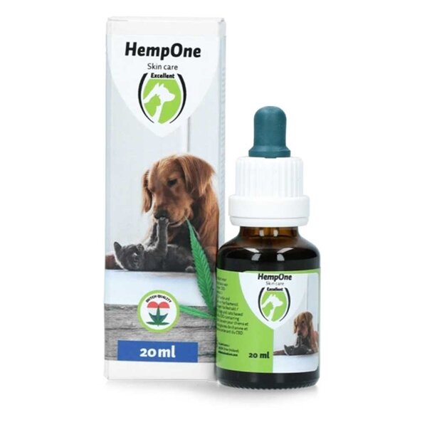 Excellent HempOne Hond en Kat olie