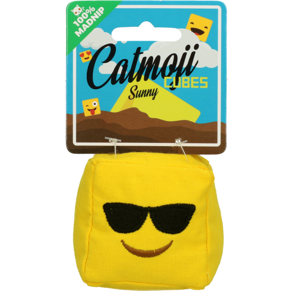 Catmoji Emoji Cat Cube Sunny (met MadNip)