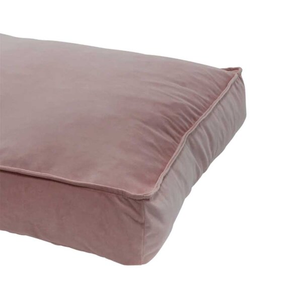 Madison Madison - Katten kussen - Velours Lounge Cushion - 80 x 55 x 15 cm - Klein - Roze