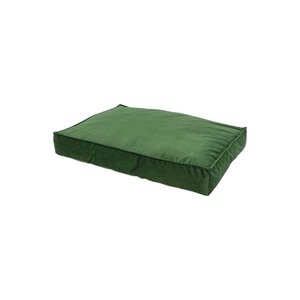 Madison - Katten kussen - Velours Lounge Cushion - 80 x 55 x 15 cm - Klein - Groen