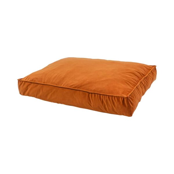Madison Madison - Katten kussen - Velours Lounge Cushion - 100 x 70 x 15 cm - Medium - Oranje