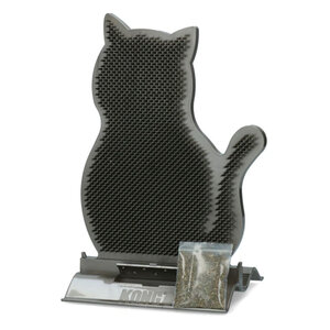 KONG - Kattenborstel - Massageborstel voor Katten - 30cm met catnip