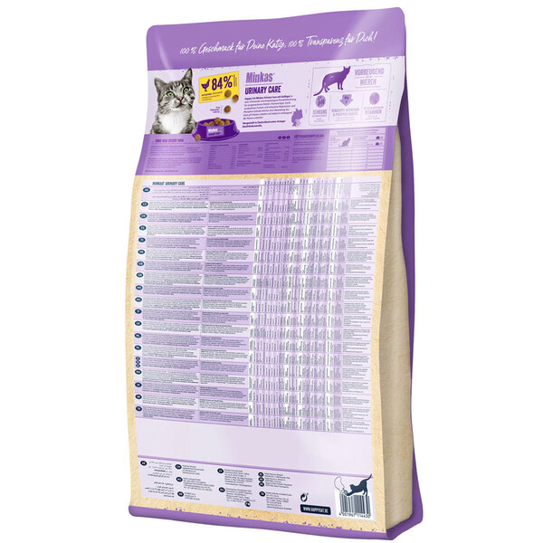 Happy Cat Happy Cat – Minkas Urinary Droogvoer Kat – 1.5kg – Kattenbrokken – Gevogelte – Adult