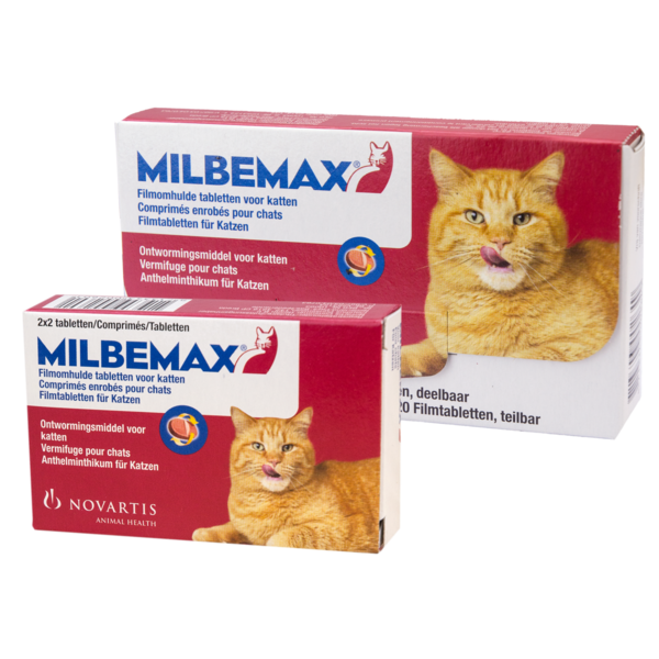 Milbemax Filmomhulde ontwormingstabletten kat