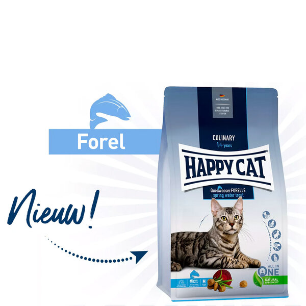 Happy Cat Happy Cat - Culinary - Kattenvoer - Forel - 4 kg - Adult