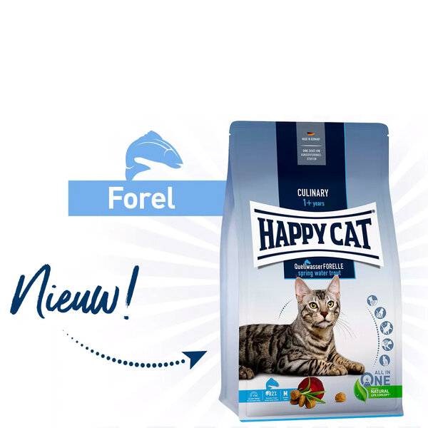 Happy Cat Happy Cat - Culinary - Kattenvoer - Forel - 10 kg - Adult