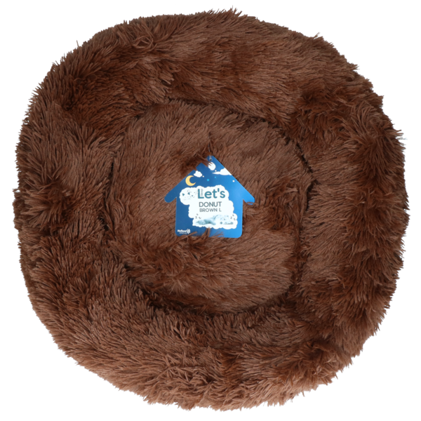 Let's Let's Sleep Donut 60 cm Bruin