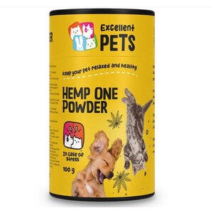 Excellent HempOne Powder – 100 gram - Anti stress poeder - kat