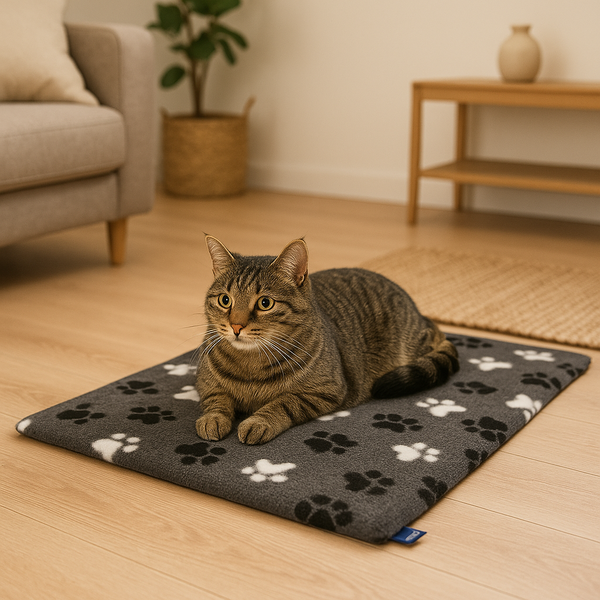 Let's Let's Sleep - Kattenmand - Katten Kussen - Antraciet - L
