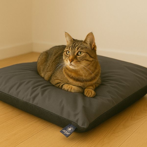 Let's Let's Sleep - Kattenmand - Katten Kussen - Buiten Cushy Cloud - Antraciet - M