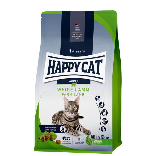 Happy Cat Happy Cat - Droogvoer Kat - 300gr - Kattenbrokken - Culinary Lam - Adult