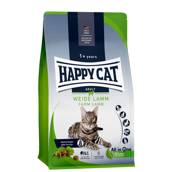 Happy Cat Happy Cat - Droogvoer Kat - 300gr - Kattenbrokken - Culinary Lam - Adult