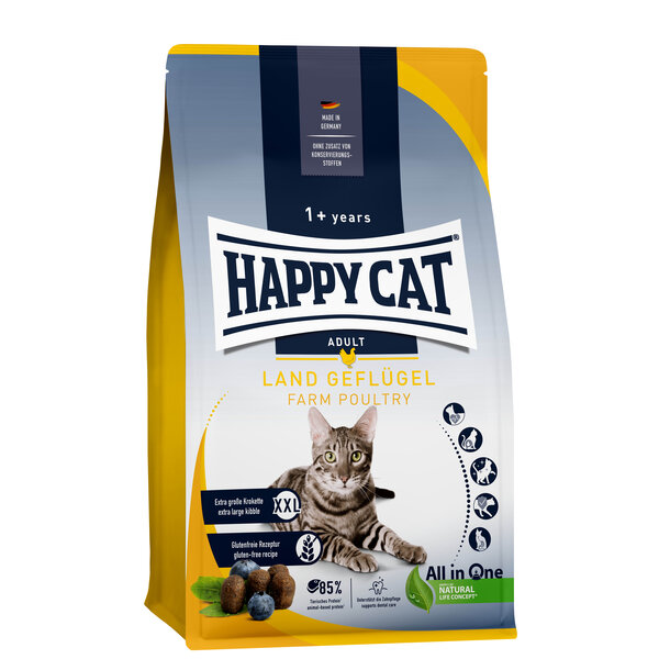 Happy Cat Happy Cat - Droogvoer Kat- 300gr - Kattenbrokken - Gevogelte - Culinary - Adult
