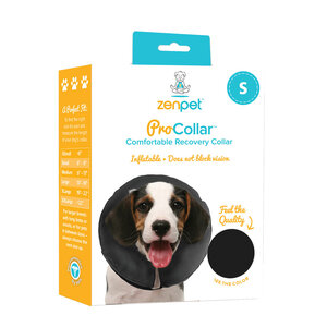 Zenpet ProCollar - kattenkraag - beschermingskraag - maat S - zwart
