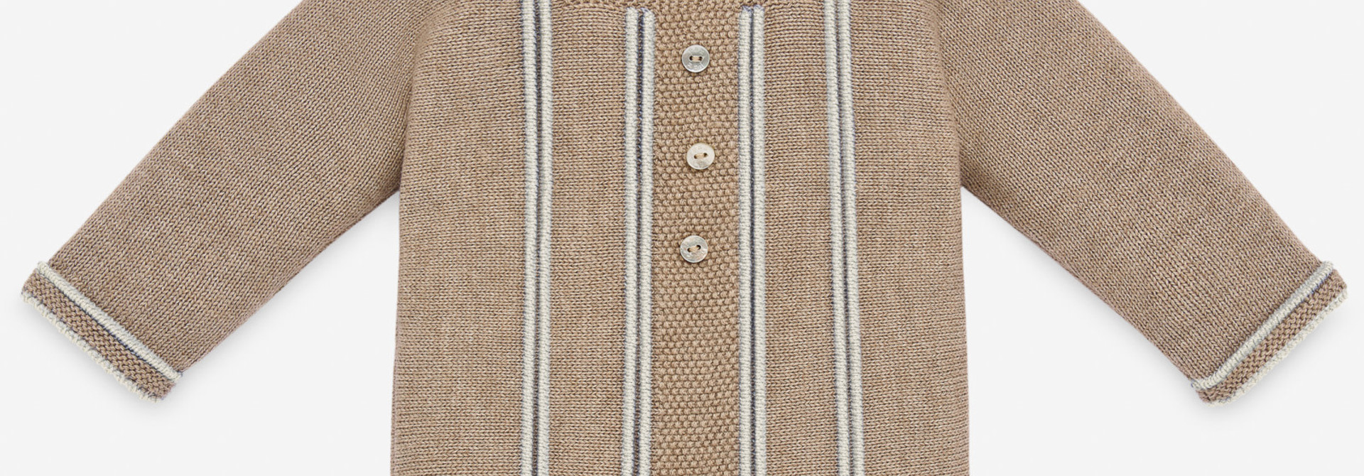 SWEATER سترة Ligth Brown/Powder Blue 9M