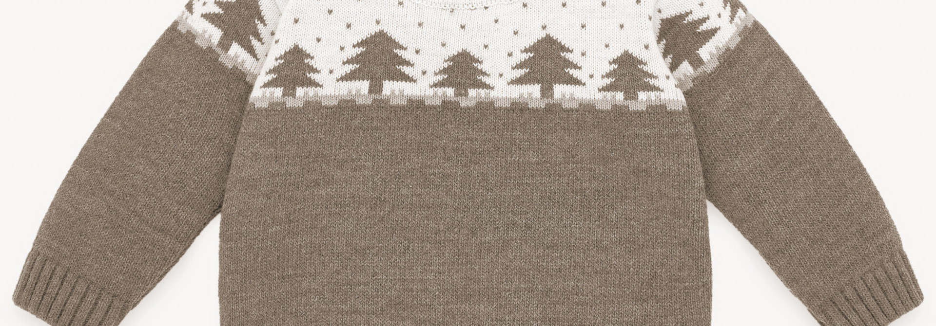PULLOVER كنزة صوف Dark Grey 24M