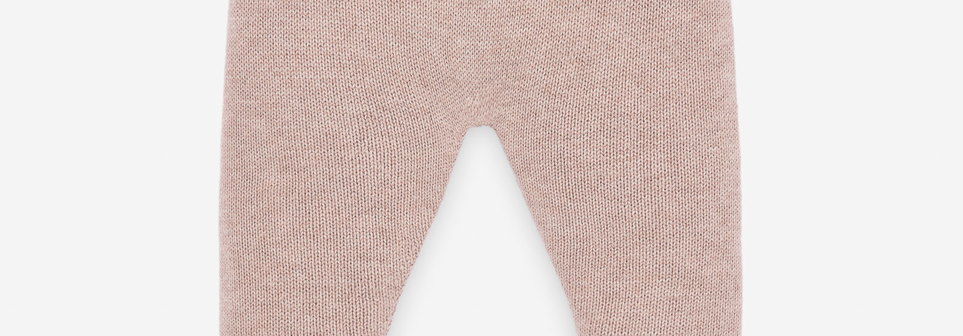 LEGGINS بنطال ضيق Ligth Brown/Powder Blue 12M
