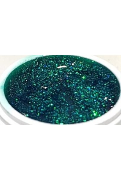 359 | Farbgel by Enzo 5ml - Green Sparkle