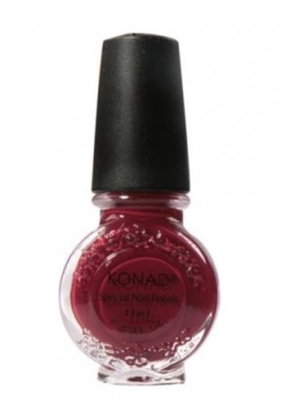 Konad Stamping Lack Dark Red