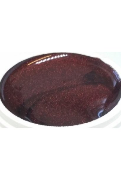 155 | Farbgel by Enzo 5ml - Sparkle Bordeaux