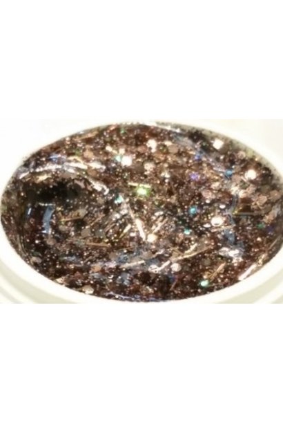 112 | Farbgel by Enzo 5ml - Galaxy Rainbow Bronze