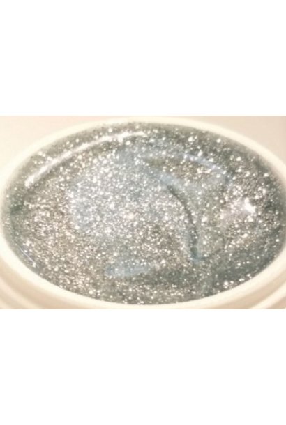 110 | Colorgel by Enzo 5ml - Glitter Silver Green