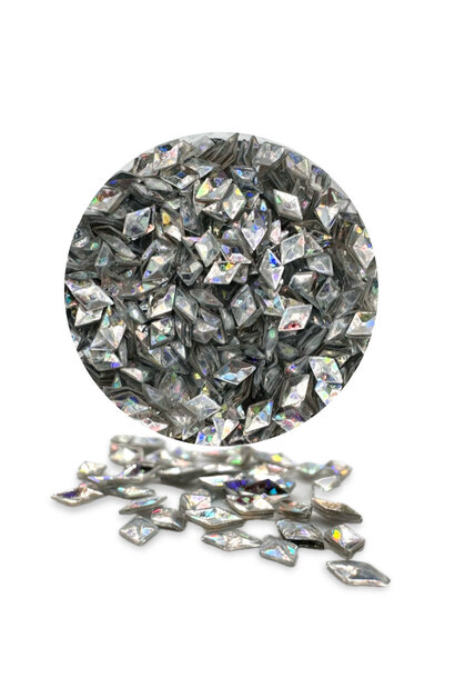 Rhombus 3D | Silver