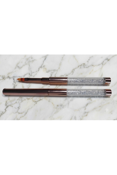 Pinsel mit Strass No.6 "Ombre"