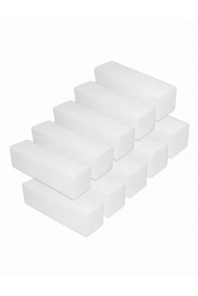 10 st. Bufferblokken (Buffer) - Wit