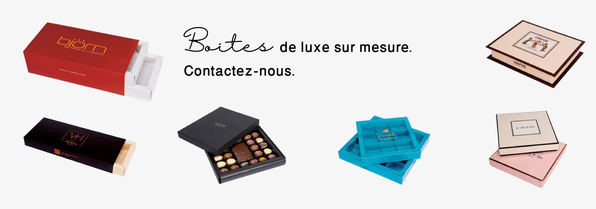 Boîtes de luxe