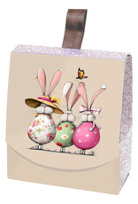 Easter box - 3 rabbits
