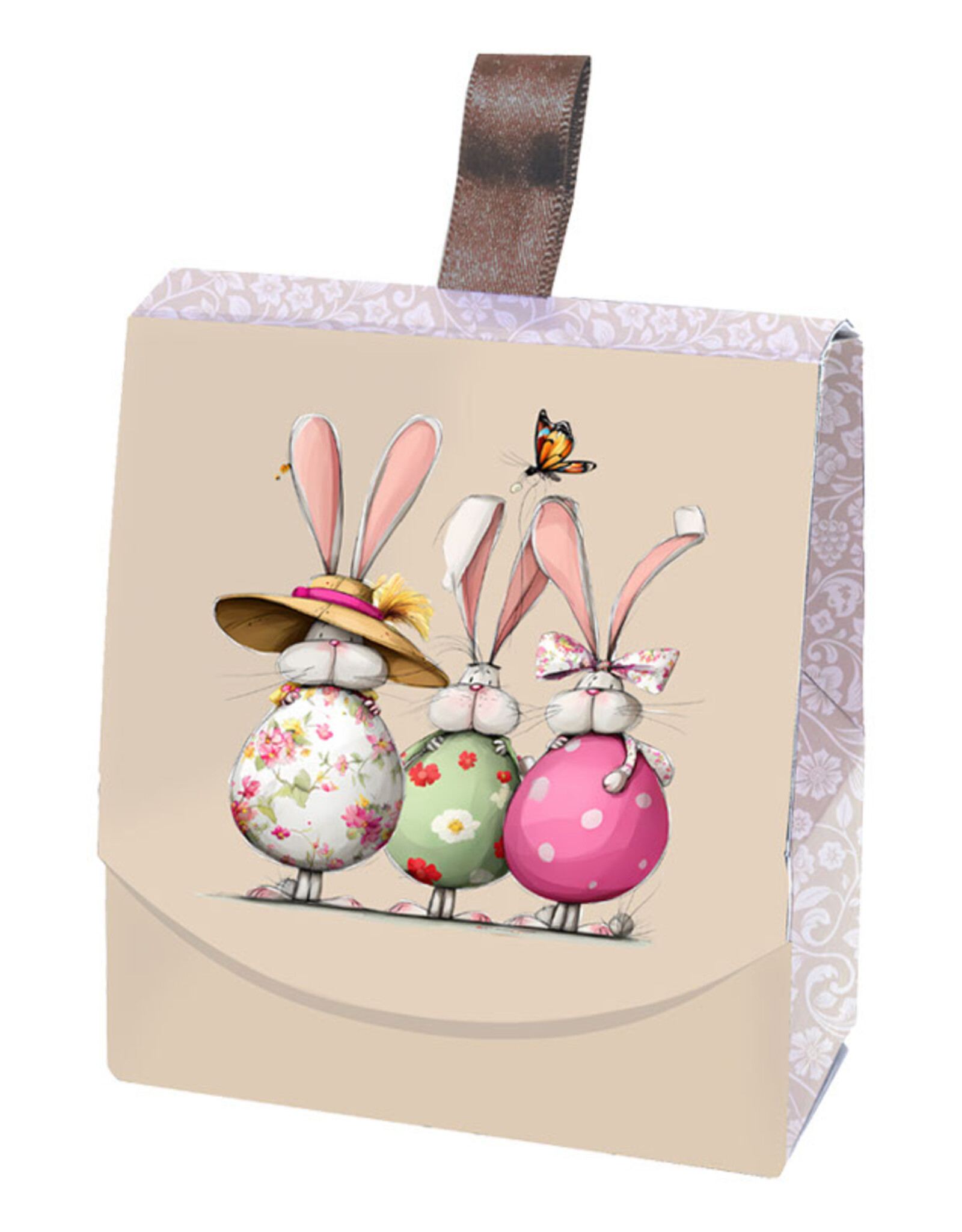 Easter box - 3 rabbits