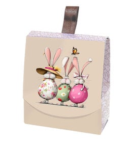 Easter box - 3 rabbits