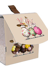 Boîte Pâques - 3 lapins