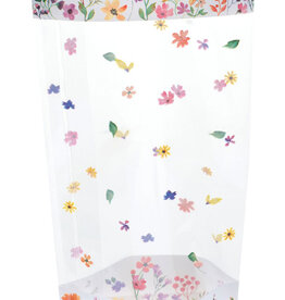 Sachet fond croisé flowers - Pâques