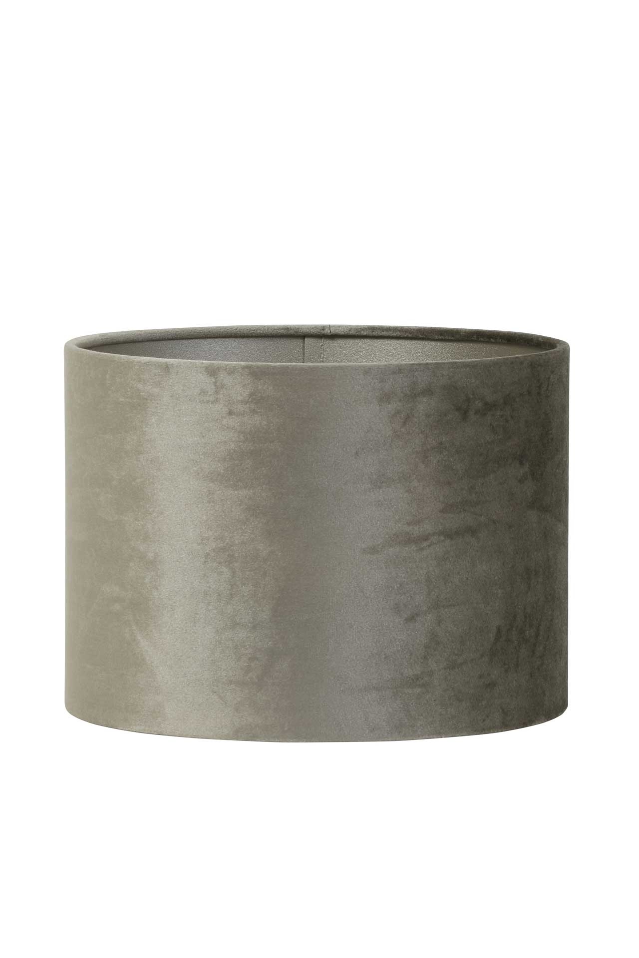 & Living Kap cilinder 18-25-25 zinc taupe | Eigenstijlwonen.nl - Eigenstijl Wonen
