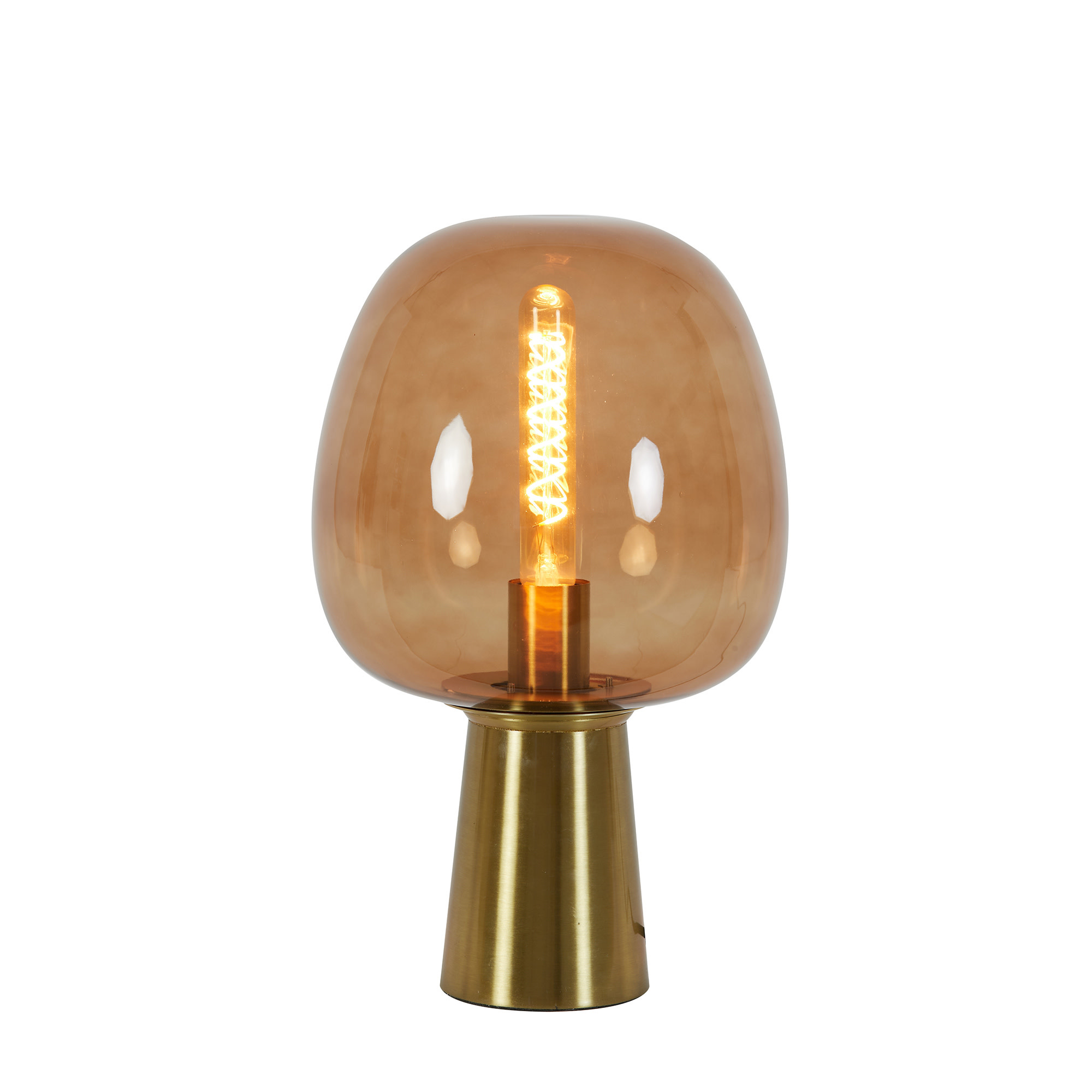 Light & Living Tafellamp MAYSONY bruin | - Wonen