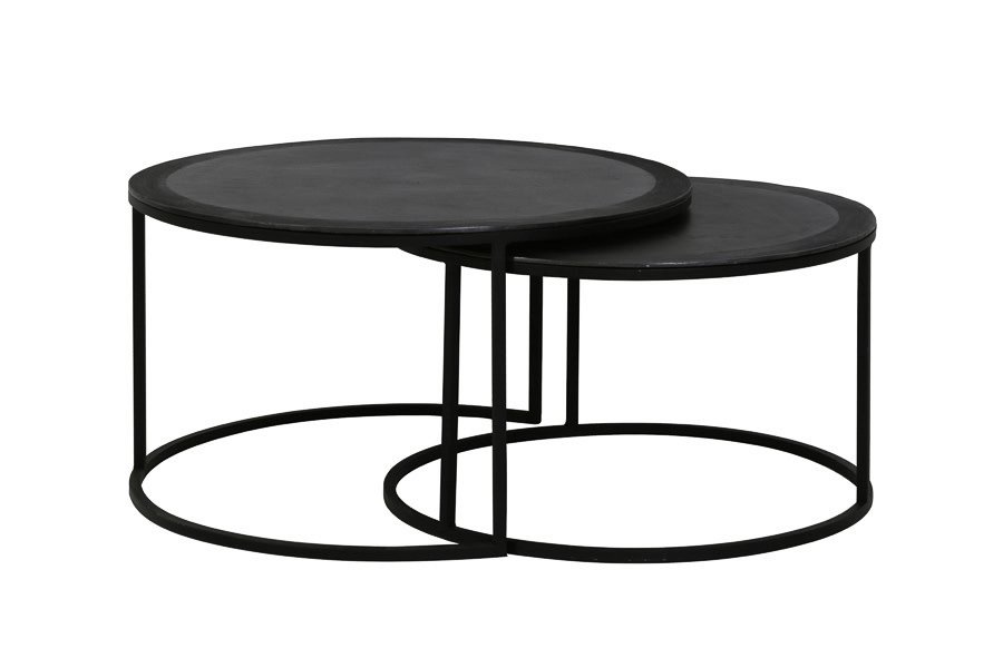 zwarte sidetable