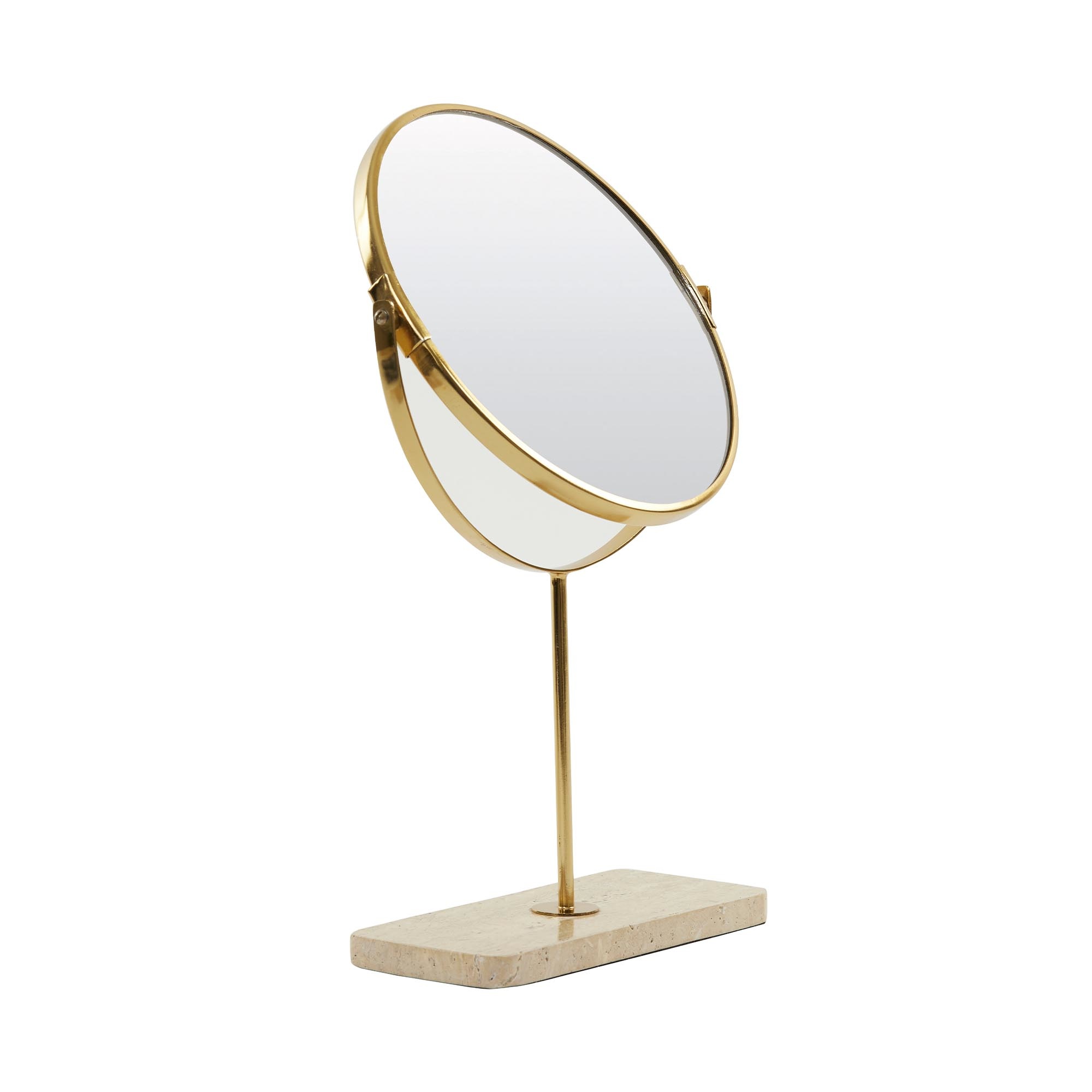 Light & Living Spiegel op voet 40 cm RIESCO goud