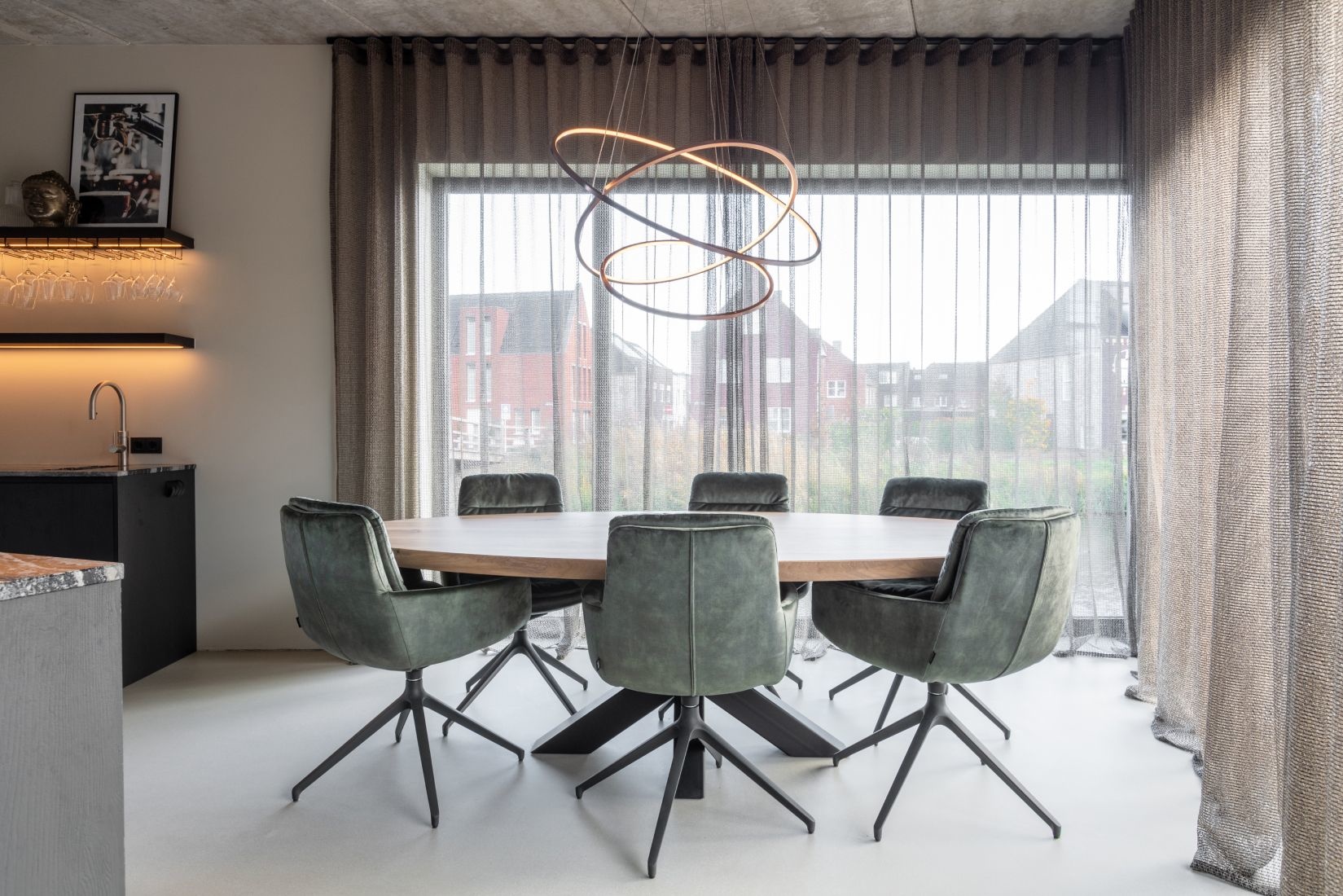 Binnenkijken Amersfoort - hanglamp Maretti Lighting Rings